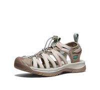 KEEN Women's Whisper Sandal, Taupe/Coral, 7.5 UK