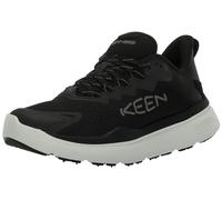 KEEN Women's Wk450 Comfortable Durable Lightweight Breathable Walking Shoes, Black White Black Star White, 7 UK