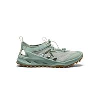KEEN Womens Zionic Adv Open-air Hiking Shoes, Monochrome/Lily Pad, 9.5