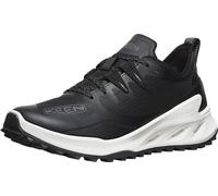 KEEN Womens Zionic Low Height Waterproof All Terrain Hiking Shoes, Black/Star White, 8