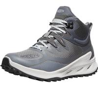 KEEN Women's Zionic Mid Height Waterproof All Terrain Hiking Boots, Steel Grey/Magnet, 7.5