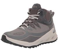 KEEN Women's Zionic Mid Height Waterproof All Terrain Hiking Boots, Steel Grey/Magnet, 8