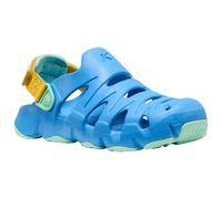 KEEN Unisex-Child Hyperflt Comfortable Slip On Lightweight Breathable Durable Sandals, Azure Blue/Daffodil, 2