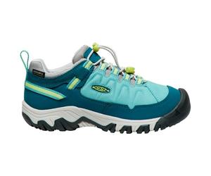 Keen - Youth's Targhee IV Low WP - Multisport shoes size 4, turquoise/blue