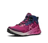 KEEN womens Zionic Nxt Mid Height Waterproof All Terrain Comfortable, Beaujolais/Pink Lemonade, 7 UK
