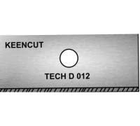 Keencut Tech-D.012 Blades: Stainless Steel Saw Blade, 0.3mm x 0.012” Thick, 4 Teeth, Compatible with Ultimat Futura, Flexo Plate Cutter, Evolution3 Rocker Head