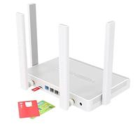 Keenetic Hero 4G+ AX1800 Mesh WiFi 6-4G+ Modem Router with a 4-Port Gigabit Smart Switch and USB 3.0 Port