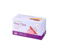 Keenpioneer Decorating/Icing Bag Sealing Clips, 60 Pack, Multipurpose for Food and Snack Storage, 3inch, 4inch and 6inch Long