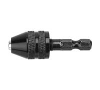 Keenso 1/4 Drill Chuck with 0.3-3.6 Mm Clamping Capacity -Simple Clamp of Different Drilling Bits Enables The Use of Hex Drive Performance Conventional Bits Applicable Scene: Mini Power, Electric