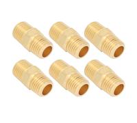 Keenso 1/4 NPT Air Hose Fittings, Brass Pipe Fitting Adapter