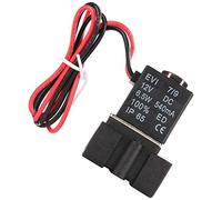 Keenso 1/8 NC 2 Ways Plastic Electrical Solenoid Valve Investment Air Water Rule for Home Automation Project 1PC