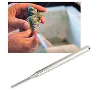 Keenso 1 Mm Grinding Pin Set - High Temperature - 30 Pieces with an Electric Coil Head with Electrical Coil with a Cylindrical Car for Engraving and Grinding from CNC Milling Adapter Included