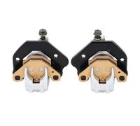 Keenso 1 Pair Front Brake Calipers with Pads Metal Brake Caliper Set OE