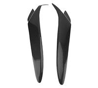 Keenso 1 Pair Headlight Eyebrows Car Headlight Covers Real Carbon Fiber Headlight Eyebrow Eyelid Trim Replacement for Maz-da RX-8 2004-2008 Car interior and exterior modification