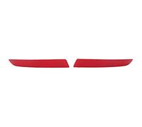 Keenso 1 Pair Rear Bumper Reflector, Red Housing, Strong Retroreflection, Fits 5 Series F10 LCI 2012 to 2016