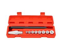 Keenso 10 Pcs Clutch Alignment Adjustment Tool Set Disc Centering | Steel Construction, Accurate Centering, 10 Accessories, Storage Case, for Clutch Replacement and Flywheel Service