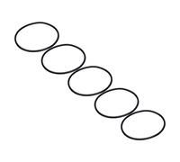 Keenso 10 PCs of Elastic Round Motor Organizations High Rubber Tapes to Protect Machines with a Diameter of Machines, for Smooth Movement, Round Rubber Engine (5405-0005-0294)