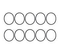 Keenso 10 PCs of Elastic Round Motor Organizations High Rubber Tapes to Protect Machines with a Diameter of Machines, for Smooth Movement, Round Rubber Engine (5405-0005-0334)