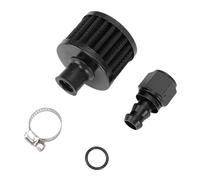 Keenso 12mm Air Intake Breather, Universal Car Motorcycle Air Filter with Increased Airflow Efficiency for Enhanced Engine Performance, 12mm Mounting Hole