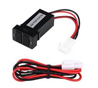 Keenso 12V-24V 2.1A Dual USB Socket Power Adapter Dual USB Port Car Socket for Cell Phones Tablet GPS Cameras