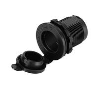 Keenso 12V 24V Car Cigarette Lighter Socket ABS Power Outlet with