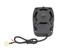 Keenso 12V According to Tonhorn Siren of Electronic Summer Alarm for Motorcycle Car Safety, ABS Material, Simple Installation, Durable, for Cars, Motorcycles