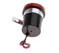 Keenso 12V Reversing Alarm, Backup Horn Beeper Buzzer with Reverse Siren Warning Alert for Autos Trucks Engineering Vehicle (Red)