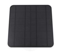 Keenso 12W Solar Panel Charger for Bird Feeder Camera Monocrystalline Solar Panel Outdoor Use 360 Degree Adjustable Bracket