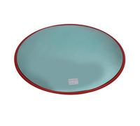 Keenso 130 -degree -wide angle Convex Level for the Blind Spot PC Safety Mirror with Adjustable Brackets Suitable for Driveways and Parking Spaces (Indoor Type)