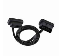 Keenso 16 Pin Male to Female Cable, Diagnostic 16 Pin Extension Cable Scanner Code Reader Extension Cable (100cm) Auto Body Repair