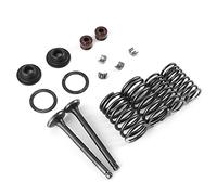 Keenso 16pcs Engine Valve Spring Assembly Kit, Metal with Oil, Polished Surface for GY6 50 60 80 100 125