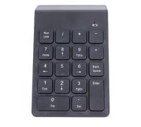 Keenso 18-Key Wireless Number Pad Compact Structure Quick Response for Accountants and Financial Professionals Black Battery Powered for Gaming Computer