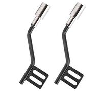 Keenso 1Pair Metal RC Car Simulation Decoration Exhaust Pipe Accessories, RC Car Exhaust Pipe for Scx10 1/10