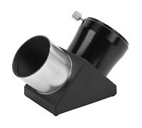 Keenso 2 Inch Diagonal Mirror Adapter Prism with High Reflectivity for Astronomical Telescope, Bright Imaging, 1.25 Inch Adapter, Mount Filters