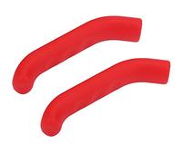 Keenso 2 Pcs Bicycle Brake Lever Sleeve Grip, Protector Cover Silicone Bicycle Brake Handle Lever Sleeve 5 Colors Anti-Slip Waterproof Protector Cycling Accessory(Red) Mountain Bike Accessories