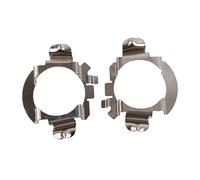 Keenso 2 Pcs Car H7 LED Headlight Adapter Bulbs Adapter Retainer Holder Silver Headlight cover h7 led adapter