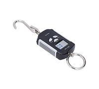 Keenso 200 Kg of Electronic Hook Scale Steelyard with Backlight for Industrial Accessories and Fishing (Silver Black)