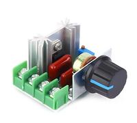 Keenso 2000W High Power Motor Speed Control Module for Water Heater and Lamps, 2Pcs AC Voltage Regulator for Industrial Electrical Applications