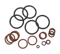 Keenso 20Pcs Radiator Coolant O Ring Kit, Premium Rubber, Excellent Sealing, Compatible with E46 M52 M54 320i 323i 325i 328i 330i Xi, Fit for 328i 1997-2006, 323i 1997-2006, 328Ci