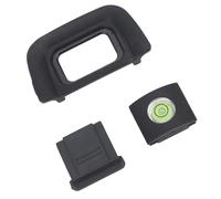 Keenso 22mm Camera Viewfinder Eyecup with Hot Shoe Cover and Level Calibration for D5200, D5100, D3100, D3000, Camera Eyecup Replacement for Professional Photographers