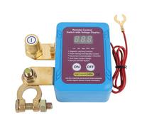 Keenso 240A Remote Battery Disconnect Switch, 12V Smart Battery Shut Off Switch with LED Voltage Display, for Automotive RV ATV Truck Boat