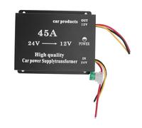 Keenso 24V to 12V DC Voltage Converter, High Performance Stable Output Power Voltage Regulator Reducer for Cars RVs SUVs (45A)