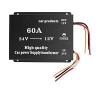 Keenso 24V to 12V DC Voltage Converter, High Performance Stable Output Power Voltage Regulator Reducer for Cars RVs SUVs (60A)