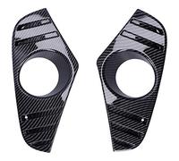 Keenso 2Pcs Carbon Fiber Style Front Fog Light Lamp Covers Decorative Trims Fit for RAV4 2019-2021 Car interior and exterior modifications Auto Tuning