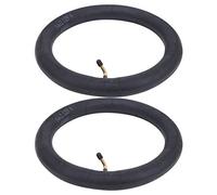 Keenso 2Pcs Inner Tube, Tube Replacement Butyl Rubber Tyre W/Bend Valve for Folding Bike(14 * 2.125) Riding racks and storage Cycling 14 inch bike tire replacement