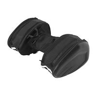 Keenso 2PCS Motorcycle Saddle Bag, Expandable Large Capacity Side Seat Luggage with Adjustable Straps, for Travelling Cycling Motocross Camping