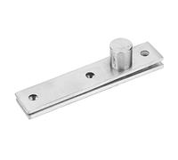 Keenso 2pcs Rotatable Door Hinge 360 Degree Stainless Steel with Thickened Texture for Smooth Movement on Revolving Doors (Eccentric Shaft)