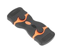 Keenso 2PCs Scraper Tool ABS Vane/Wing Scrapers and Offer a Solid Structure for Safe Use, Compact and Light, Suitable for Different Surfaces (Black Orange)
