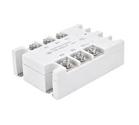 Keenso 3 Phase Advanced Solid State Relay Module Last for 480 VAC Control, Safe Upgrade, Suitable for Stoves, Engines, Electrical Switch Cabinets (TSR-60DA-R Without a radiator)