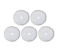 Keenso 304 Stainless Steel Coffee Mask Filter Ultra-Finance 80 Mesh Filter Screen for Coffee Lovers, 5PCs (Large - 1000ml)